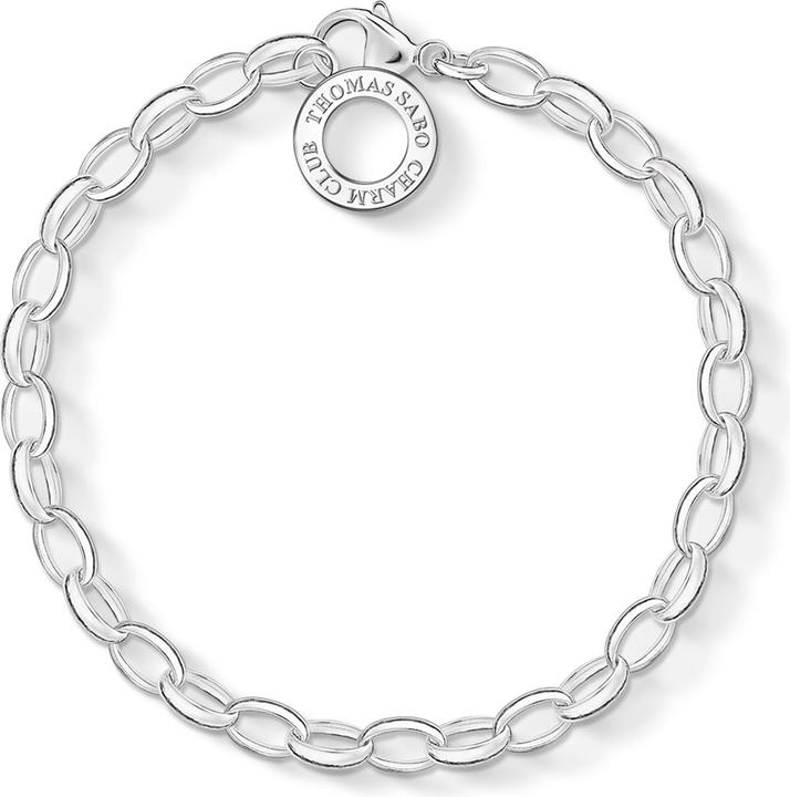 Produktbild Thomas Sabo Charm-Armband Classic Klein (19.50 cm, 925er Silber)