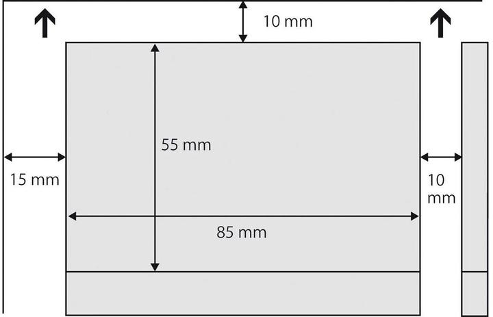 Actual product image Sigel Business cards 3C (190 g/m², 100 x, A4)