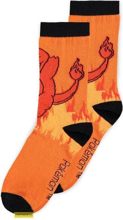 Actual product image Difuzed Pokemon pack 3 paires de chaussettes Crew 39-42 (pack of 3, 39 - 42)