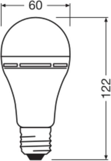Image du produit Osram AMPOULES À LED RECHARGEABLES 8W 840 E27 (E27, 8 W, 806 lm, 6 x, F)