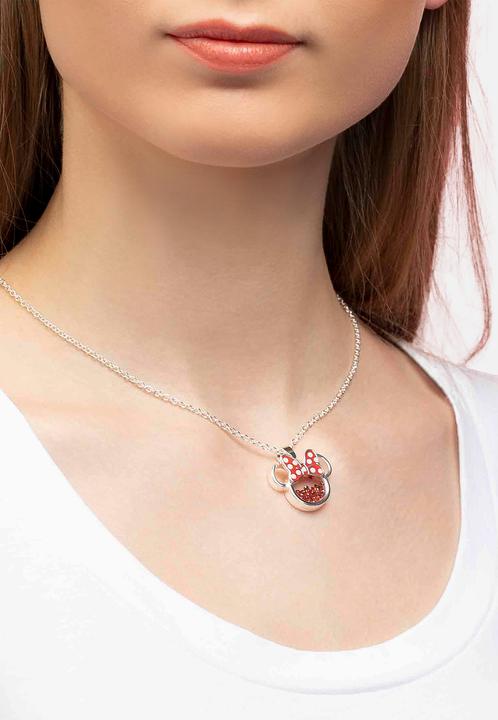 Produktbild NoName MINNIE - Collier Anniversaire en Laiton Plaqué Argent - Janvier (Sterling Silber)