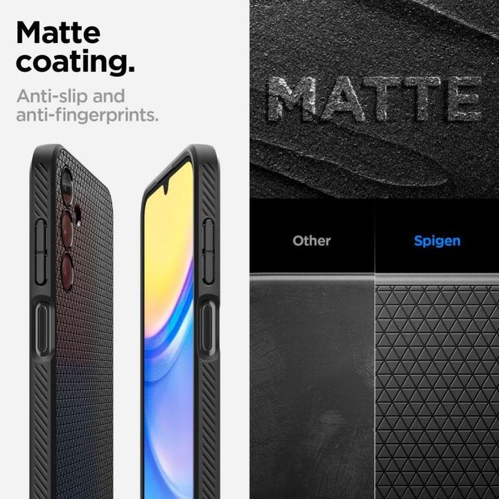 Image du produit Spigen Liquid Air Sam A15 4G/5G czarny/matte black ACS07246 (Samsung Galaxy A15)