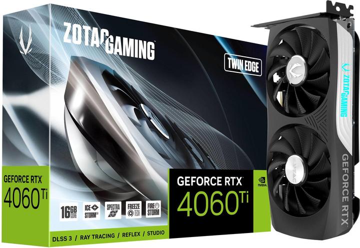Produktbild Zotac GeForce RTX 4060 Ti Twin Edge (16 GB)