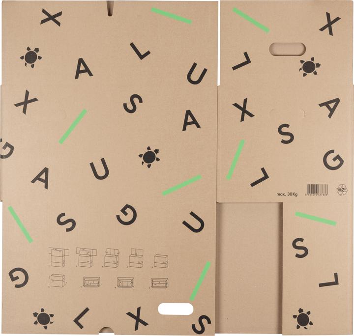 Actual product image Galaxus Moving box (set of 10) (56 x 35 x 30 cm, 60 l)