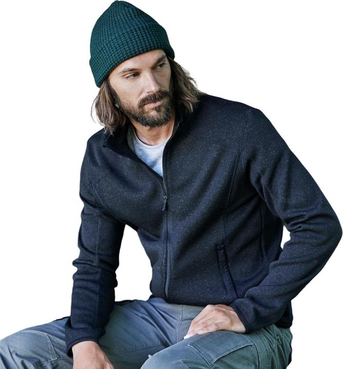 Actual product image Tee Jays Knitted outdoor fleece jacket (L)