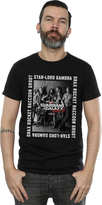 Produktbild Guardians Of The Galaxy Framed Poster TShirt (M)
