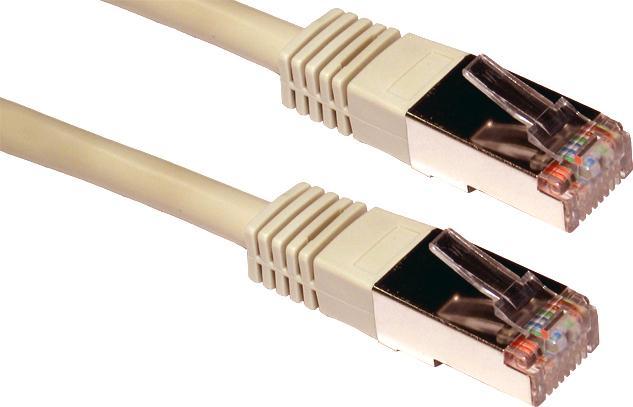Produktbild Cables Direct CDL 0.5m Cat5e Shielded - Grey (0.50 m)