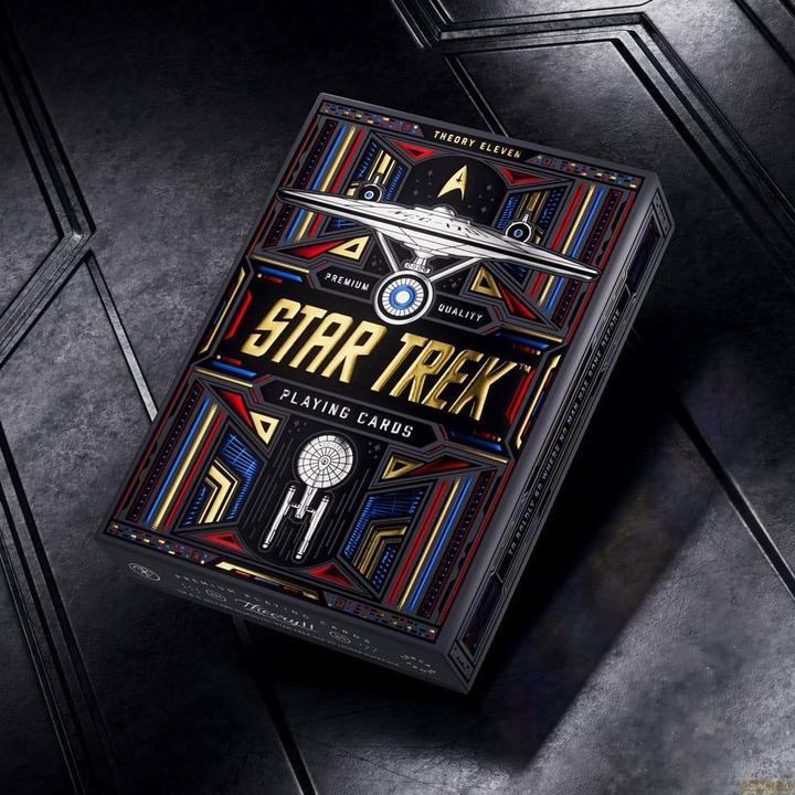 Actual product image Theory11 Star Trek Playing Cards Dark Version (English)
