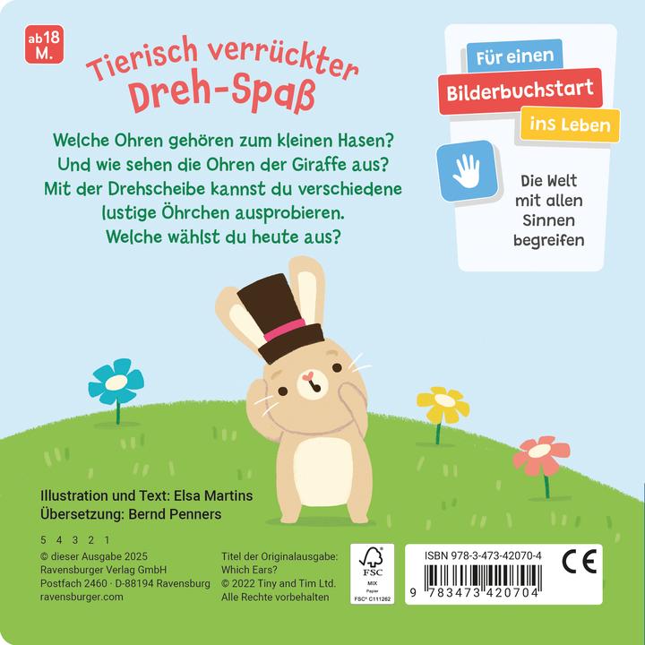 Actual product image Ravensburger What's wiggling here? Playbook from 18 months, Picture book, Cardboard picture book (German)