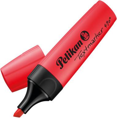 Produktbild Pelikan Textmarker 490 1-5mm rot (Neonrot, 5 mm, 1 x)