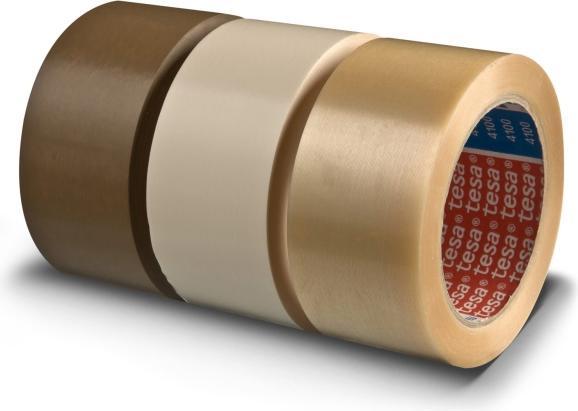 Actual product image Beiersdorf Pakketape Tesa 4100, PVC, 50 mm x 66 m, clear (50 mm)