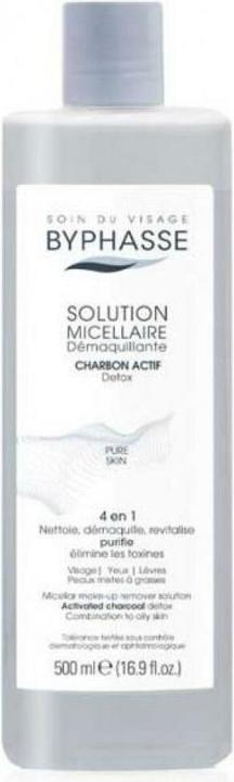 Produktbild Byphasse Solution Micellaire für empfindliche Haut DETOX 500ml (Mizellenwasser, 500 ml)