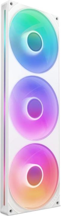 Image du produit NZXT F420RGB Core (single frame 420mm fan) - White - Kabinet kler - Hvid med RGB - 34 dBA (420 mm, 1 x)