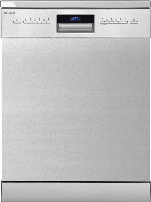 Exquisit GSP9614030B inox Standgeschirrspüler 60 cmB