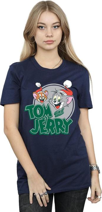 Produktbild Tom & Jerry Christmas Greetings TShirt (XL)