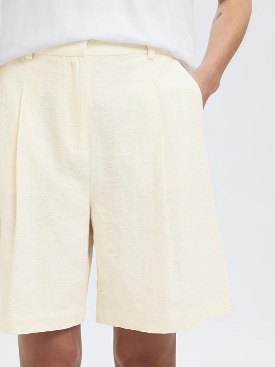 Produktbild Selected Femme Baumwollmix Højtaljede shorts (34)