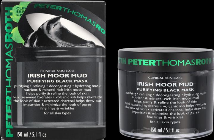 Actual product image Peter Thomas Roth Irish Moor Mud Purifying Black Mask 150 ml (150 ml)
