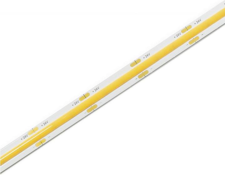 L&S Nastri LED LED COB 12 / 24 V (Bianco freddo, 600 cm, Interno)