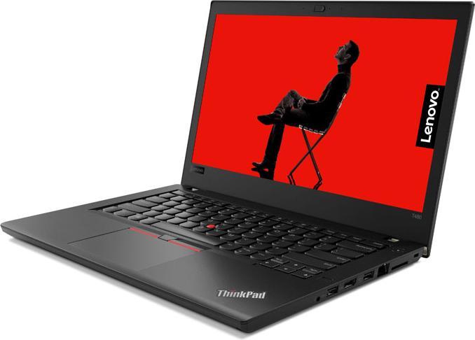 Produktbild T1A ThinkPad T480 (16 GB, 14", 256 GB, DE, B / Sehr gut)