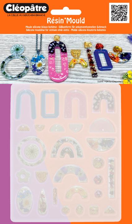 Produktbild Cléopâtre Silikonform für Giessharz "Schmuck"