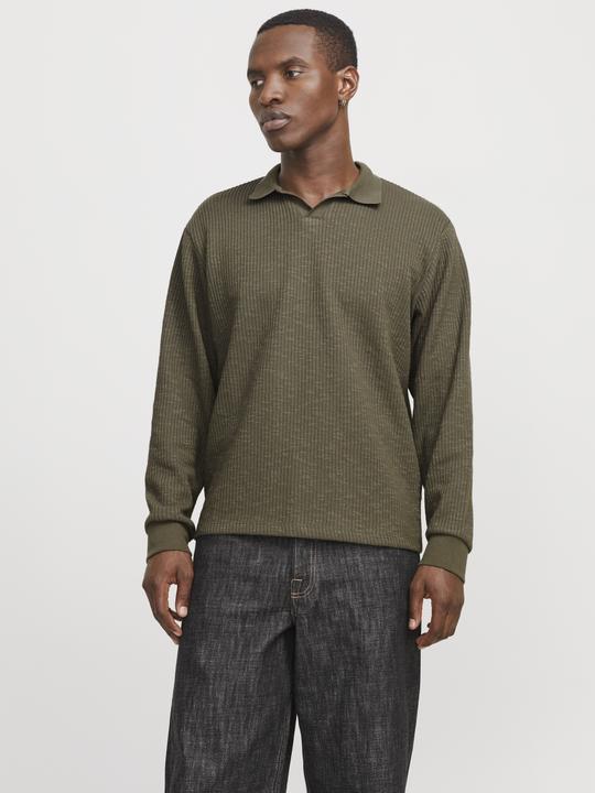 Produktbild Jack & Jones Jorwinter Ottoman Split Neck Styd Aw24 (L)