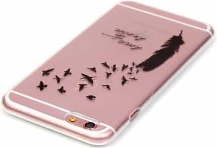 Image du produit Ueli Express iPhone 6s / 6 Super Slim Caoutchouc Cover TPU Feathers (Apple iPhone 6s, Apple iPhone 6)