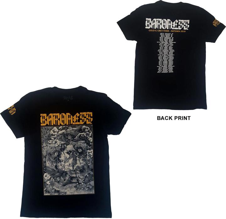 Baroness Gold & Grey Dateback