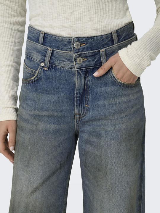 Immagine prodotto Only ONLESME-HOPE Super-High Waist Weiter Beinschnitt Jeans Jeans mit weitem Bein (W29/L32)