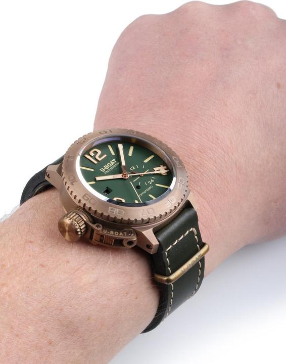 Produktbild U-Boat 9088 Doppiotempo Bronze Automatik 46mm 10ATM (Swiss Made, 46 mm)