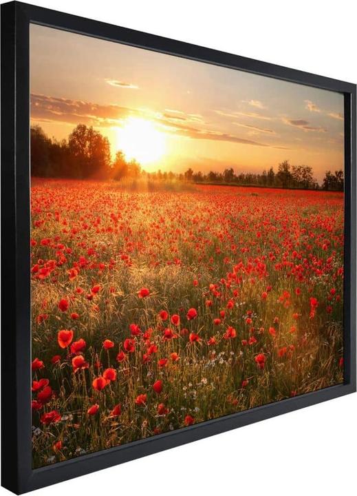 Actual product image Trenddeko Poppy field in sunset (30 x 40 cm)