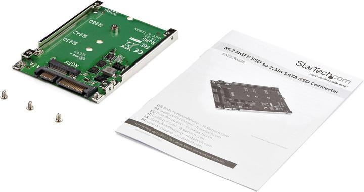 Image du produit StarTech Adaptateur convertisseur M.2 NGFF SSD en 2,5 pouces SATA