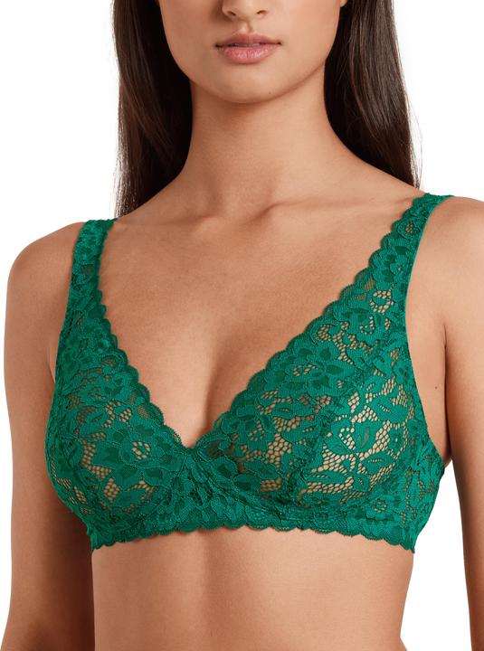 Actual product image Calida BH "Natural Comfort Lace" dunkelgrÃ¼n (Single pack, 80 A)