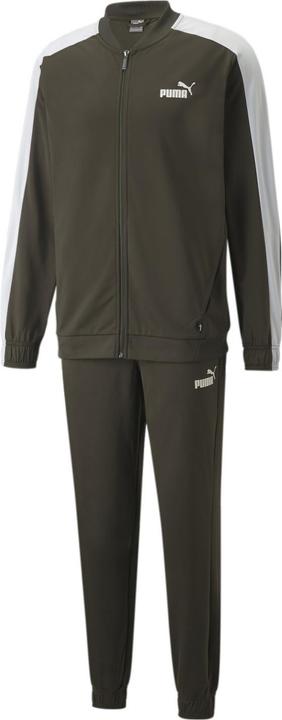 Actual product image Puma Mens Baseball Jersey Tracksuit, Black-Tangerine, XXL (XXL)
