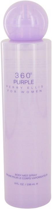 Actual product image Perry Ellis 360 Purple by Body Mist 240 ml (Spray, 240 ml)
