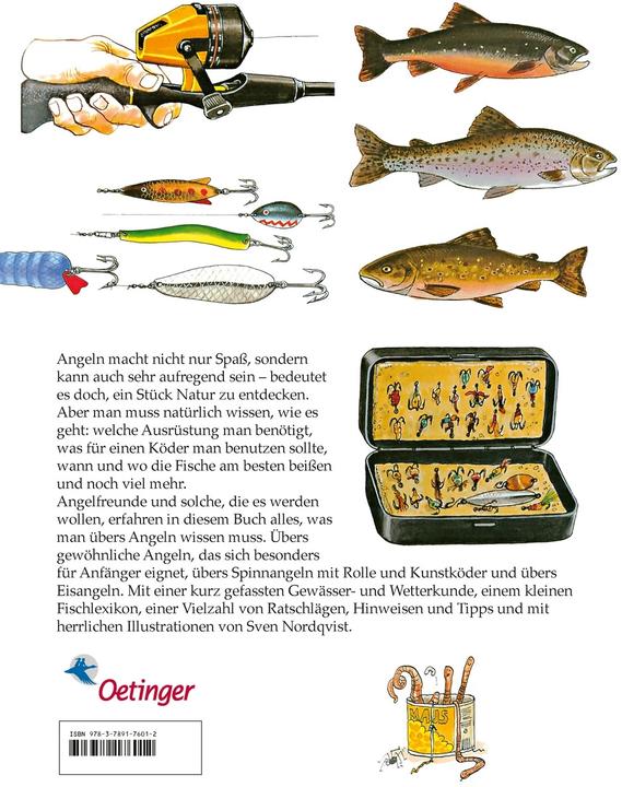 Actual product image Das grosse Buch vom Angeln (German, Sven Nordqvist, 1994)