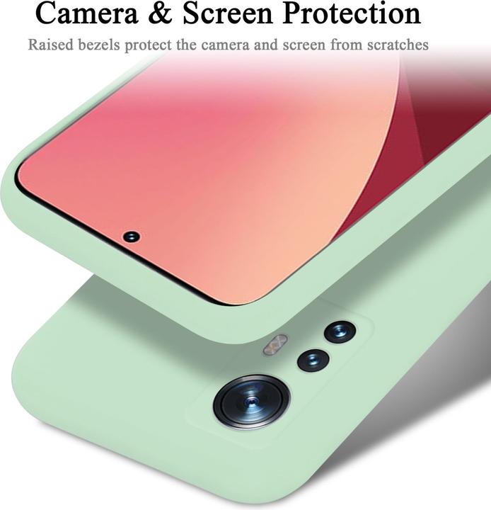 Immagine prodotto Cadorabo Custodia in silicone liquido TPU per Xiaomi 12 / 12X (Xiaomi 12X)
