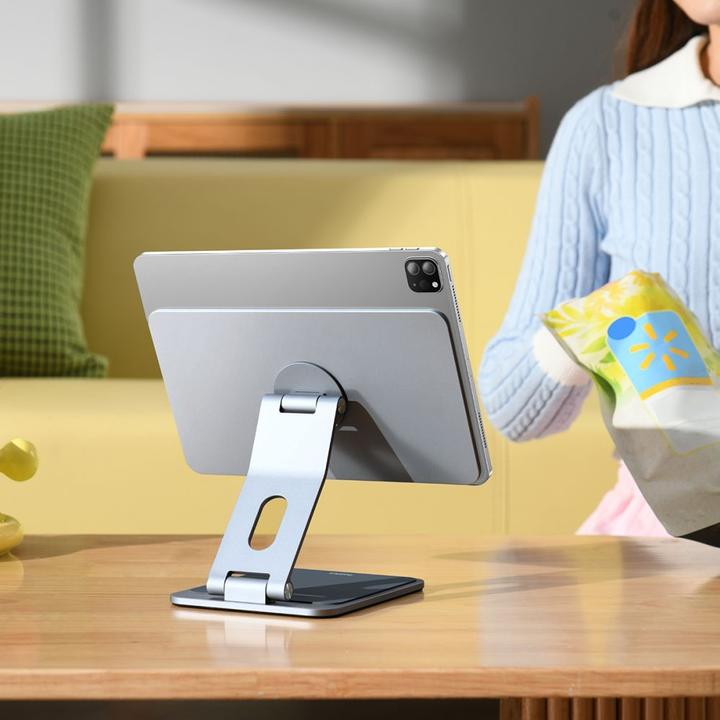 Actual product image Baseus Magnetic Tablet Stand MagStable for Pad 12.9" (grey)