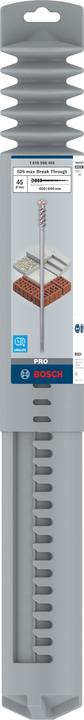 Immagine prodotto Bosch Professional Zubehör Punta PRO SDS max-9 a sfondamento, 45 x 450 x 600 mm (45 mm)