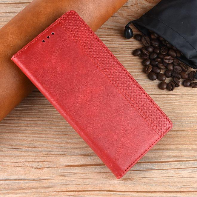 Produktbild MU Classic Retro Leder Bookcover Series (Alcatel 1S (2020), Alcatel 3X (2020))
