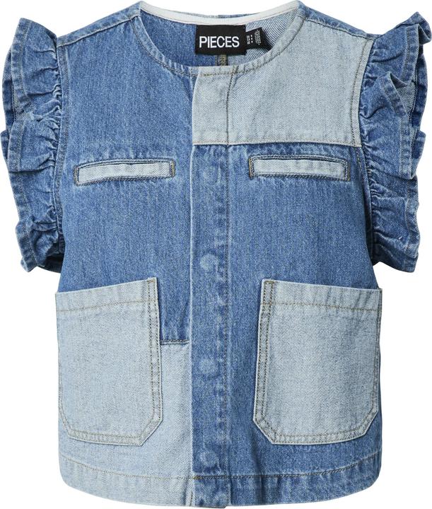 Immagine prodotto Pieces PCFIE VOLANT PATCHWORK Jeansweste (S)