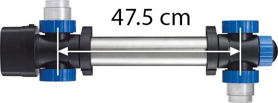 Immagine prodotto KobreTec Chiarificatore UV-C per laghetti con alloggiamento in acciaio inossidabile