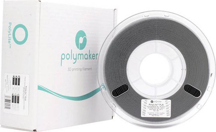 Produktbild Polymaker PolyLite PLA Schwarz 2,85 mm 3,000 g (PLA, 2.85 mm, 3000 g, Schwarz)