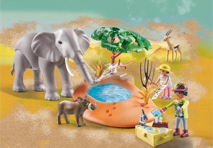 Actual product image Playmobil Wiltopia - A jaunt to the waterhole (71294, Playmobil Wiltopia)