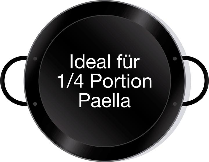 Immagine prodotto All'Grill Padella per paella smaltata Ø 15 cm (15 cm, Padella per paella, Acciaio)