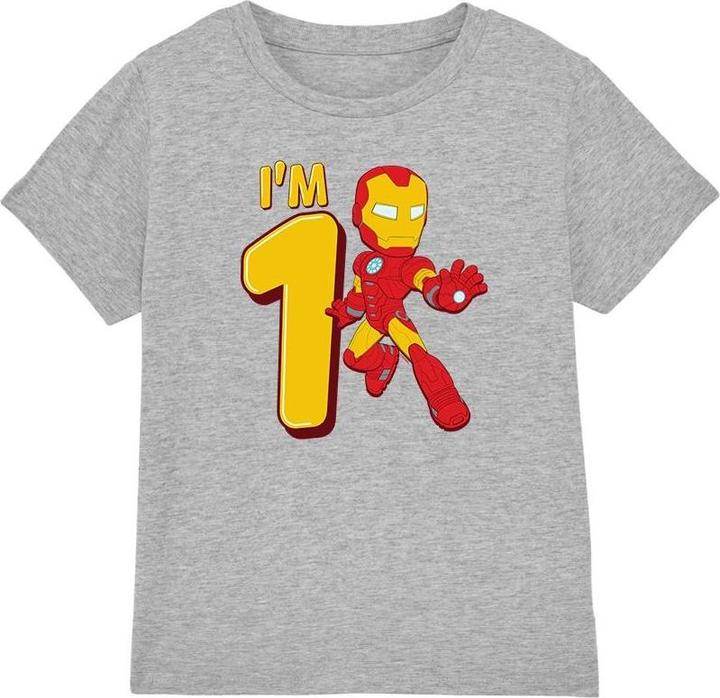 Produktbild Iron Man TShirt 1. Geburtstag (140)