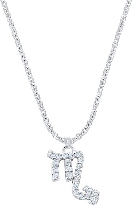 Immagine prodotto Candy Collana del segno zodiacale dello Scorpione, argento 925 (Argento 925, 42 - 45 cm)