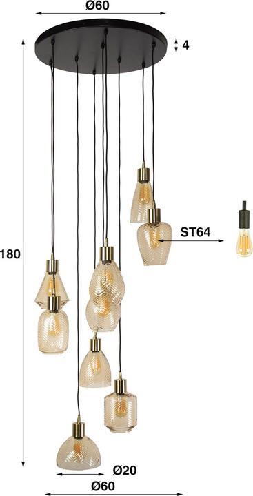 Actual product image Möbel-Eins Elian (E27)