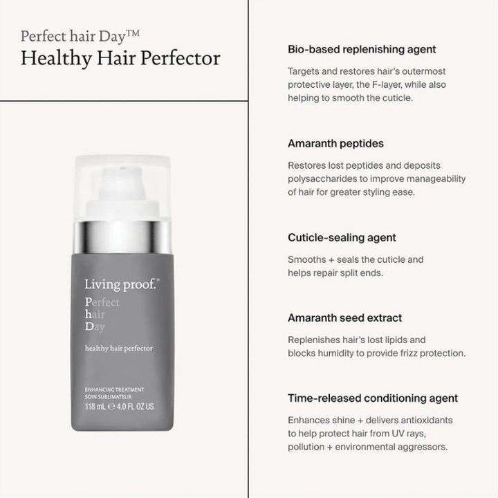Image du produit Living Proof Perfect Hair Day Perfectionneur de cheveux sains 4 fl oz (Crème capillaire, 118 ml)
