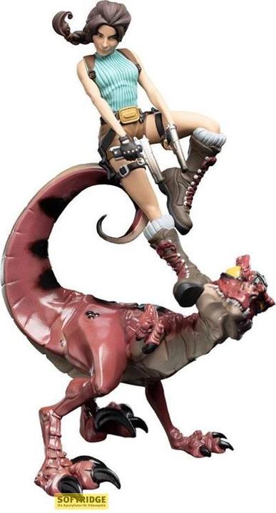Immagine prodotto Weta Workshop Tomb Raider figurina Mini Epics Lara Croft & Raptor 24 cm