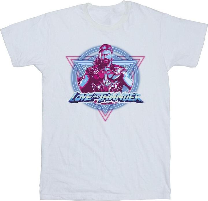 Produktbild Thor Love And Thunder Neon Badge TShirt (3XL)